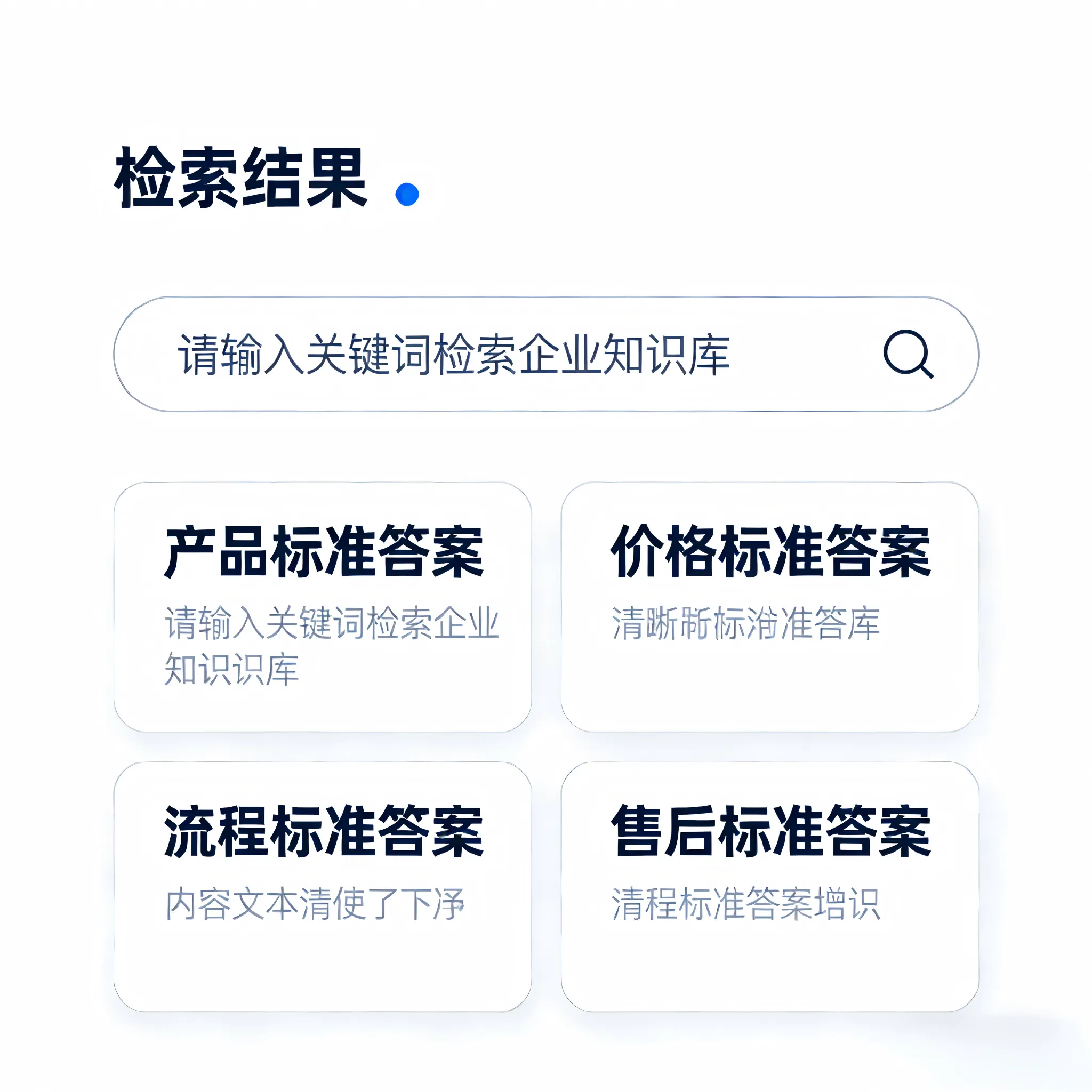 知识库自动匹配